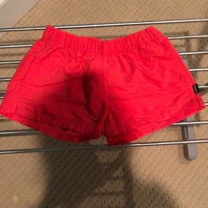 pink xs patagonia shorts in perfect condition!